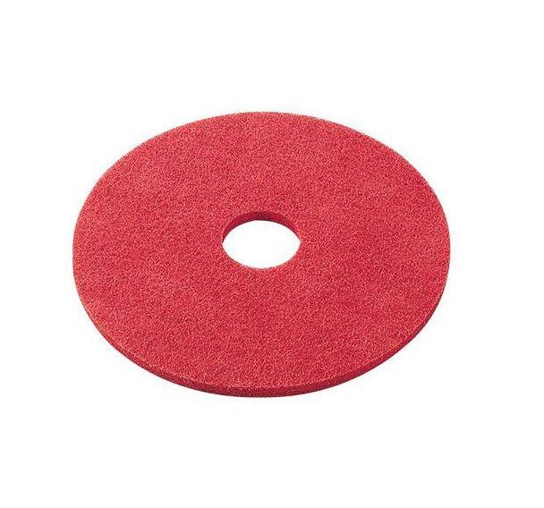 5 disques rouge lavage sols fragiles pour autolaveuse RA 395 IBC