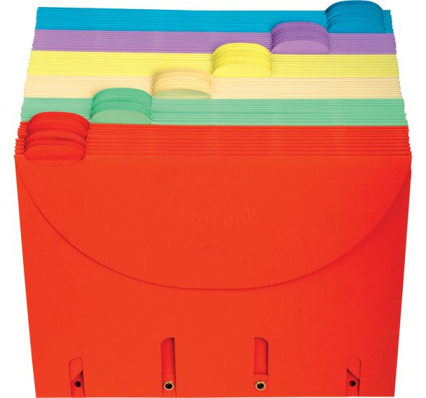 60 chemises perforées A4 - Assorti - recyclé