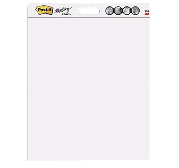 6 Bloc note de feuilles adhésives Post-it® 63,5 x 77,4 cm - 6 blocs