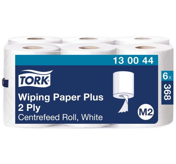 6 Bobines d'essuyage Tork Advanced 420 Blanc