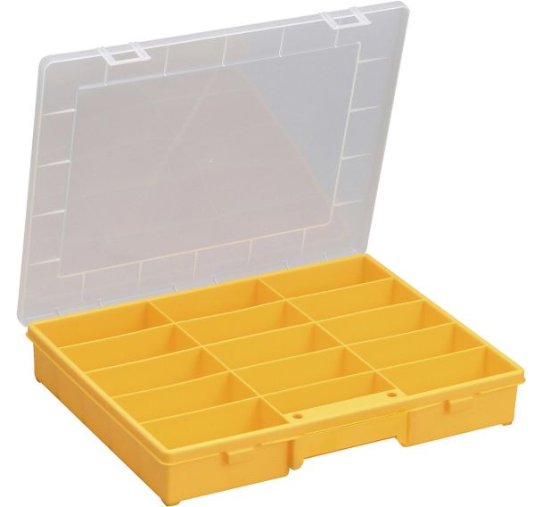 6 Boite compartimentée EuroPlus Basic 37/15 à 15 compartiments fixes