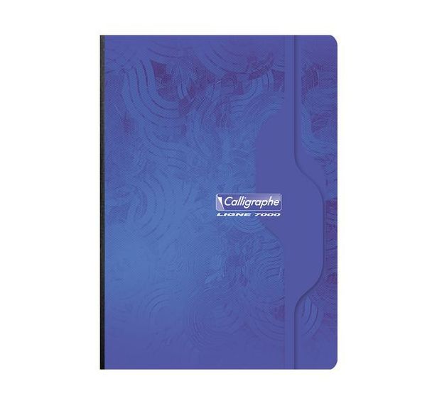 7000, Cahier brochure rembordée collée 21x29,7 192p Q.5x5 70g