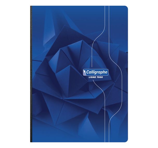 7000, Cahier brochure rembordée collée 21x29,7 192p Q.5x5 70g