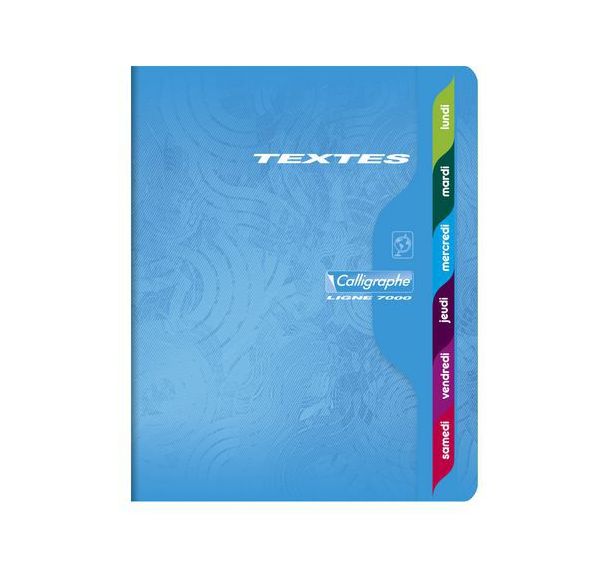 7000, Textes piqué 17x22 120p séyès 70g