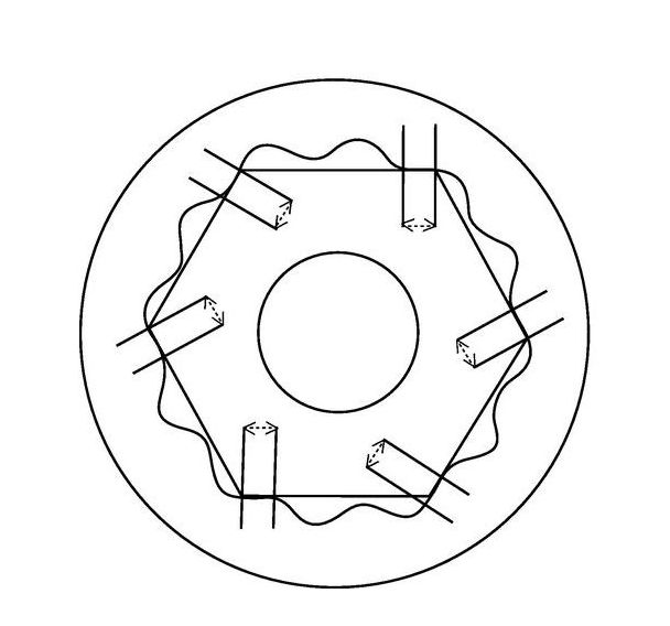 Clé à Pipe Débouchée FACOM 14 OGV 75 - 6 Pans, Fabriquée En France, Neuve
