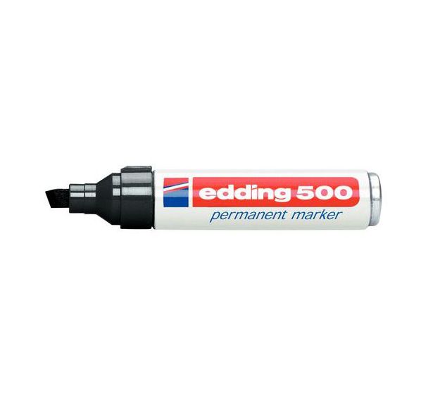 Marqueur permanent Edding 500 - Pointe biseautée