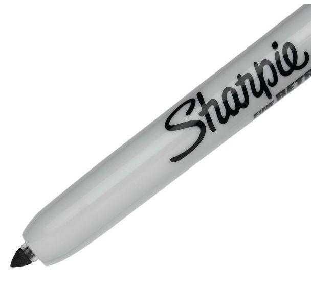 Sharpie - Marqueurs Permanents − Pointe Ultra Fine − Noir − Paquet De 5