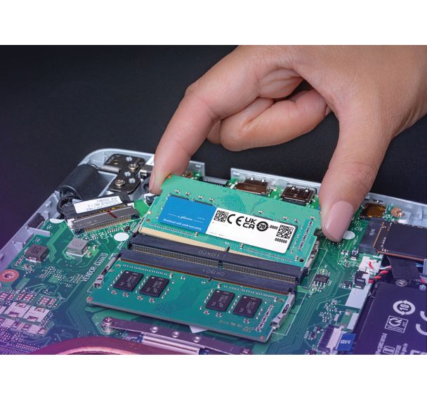Barrette RAM DDR5 A-Tech 8 Go 5600 MHz - 288 Broches Non-ECC - Pour PC Fixe