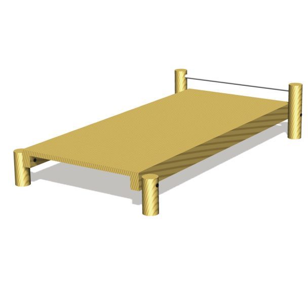 Abdominaux - scellement direct