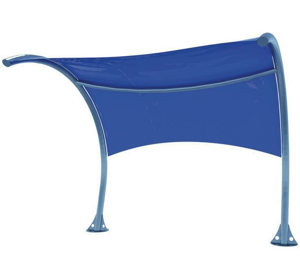Abri banc toile