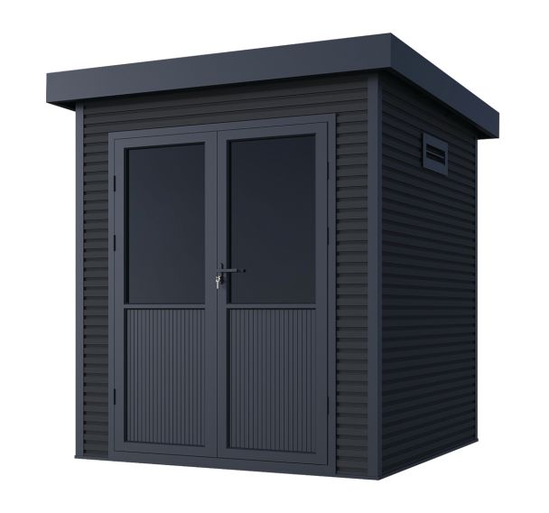 Abri de jardin ONYX composite - anthracite
