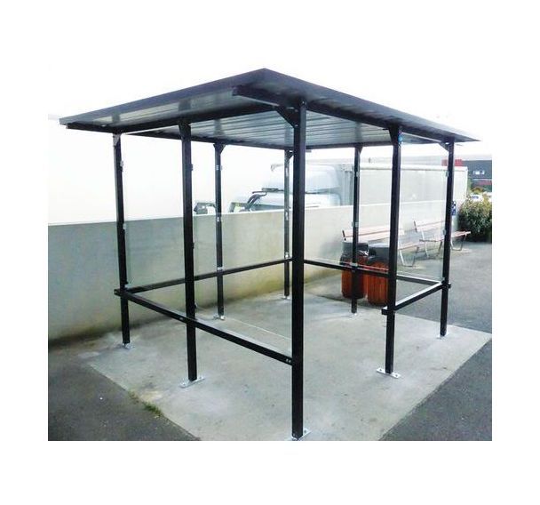 Abri fumeurs Beaufortain - 3,05 x 2,44 m et retour