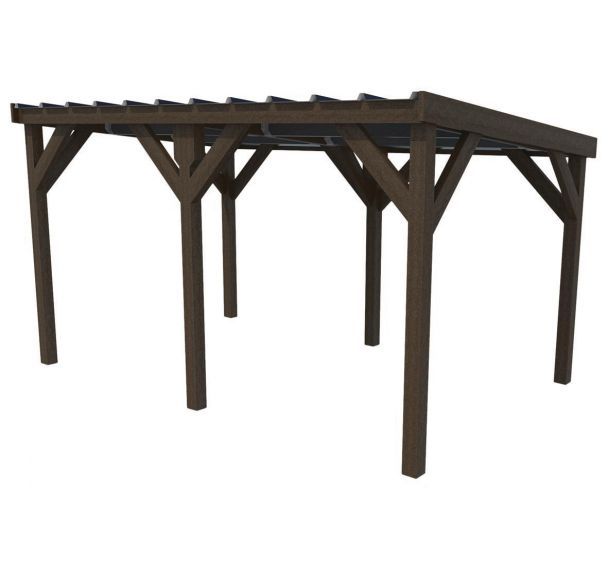 Pergola pour table de pique nique PMR Espace Urbain