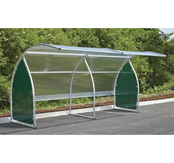 Abri suivant pour vélos/motos