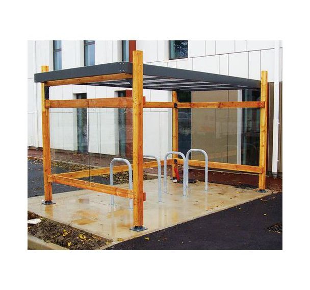 Abri vélos Naturelli - 4 x 2,5 m