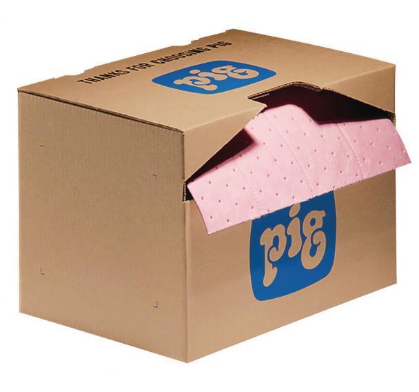 Absorbant pour produits chimiques Rip & Fit - En rouleau