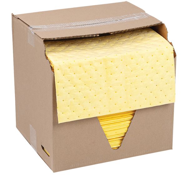 Absorbant pour produits chimiques SM - En feuille - Manutan Expert