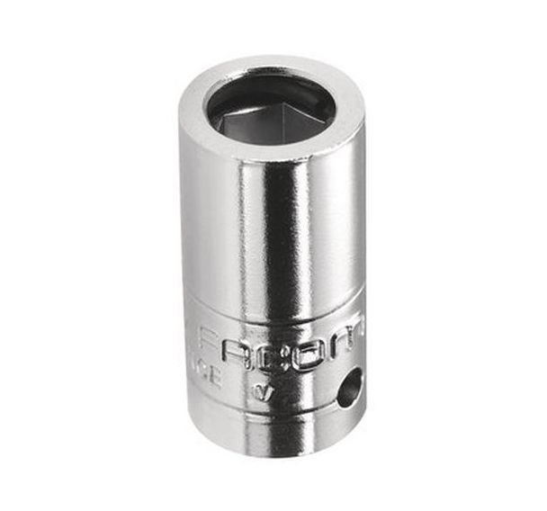 Accessoire pour douilles 1/4'' porte-embout à jonc de retenue forte