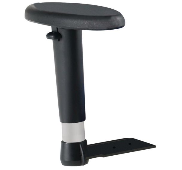 Accoudoirs pour siège de bureau noir - Manutan