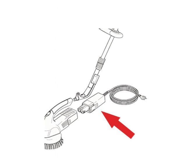 Accu transformateur 220 V pour monobrosse Scrubby Cleanfix