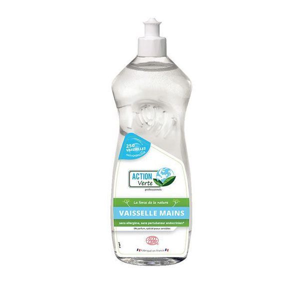 Action Verte liquide vaisselle main Ecocert 1L ou 5 L