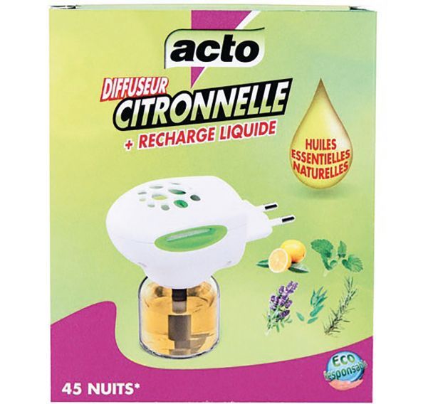 Acto diffuseur electrique citronnelle