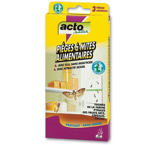 Acto piège à mites aliment.x3 mite7