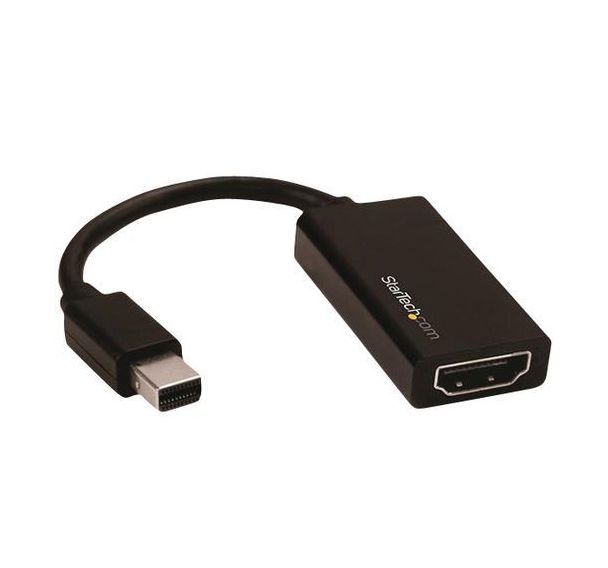 Adaptateur Mini DisplayPort vers HDMI-M/F-Ultra HD 4K 60 Hz-Noir