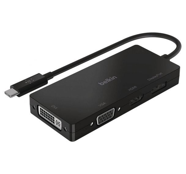 Adaptateur USB-C multimédia avec ou sans recharge - Belkin