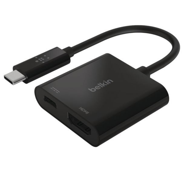 Adaptateur USB-C vers HDMI + recharge - Belkin