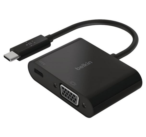 Adaptateur USB-C vers VGA + recharge - Belkin