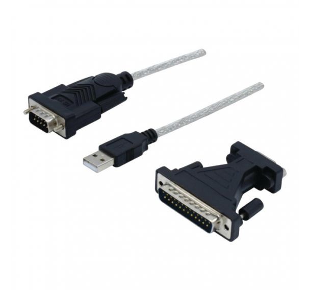 Adaptateur USB 2.0 A série DB9/DB25 Dacomex