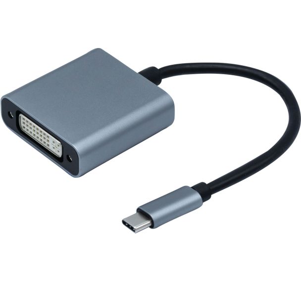 Adaptateur USB TypeC vers DVI - Pour écran Full HD