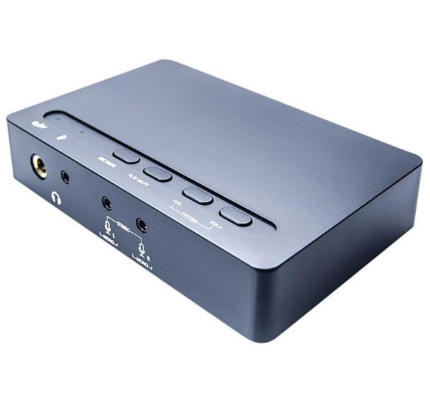 Adaptateur audio externe 7.1 analogique et S/PDIF