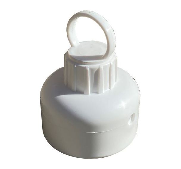 Adaptateur avec anneau à vis pour montage poteaux flexibles - Schake