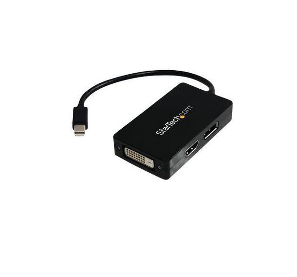 Adaptateur de voyage Mini DisplayPort vers DVI/DisplayPort/HDMI