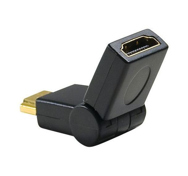 Adaptateur HDMI M/F articulé