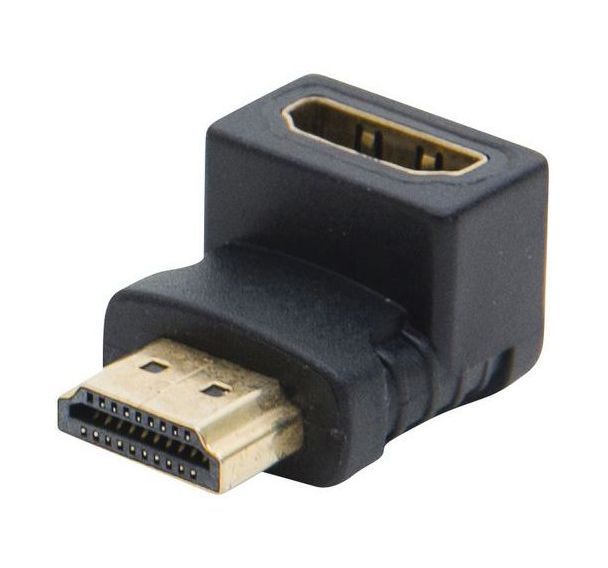 Adaptateur hdmi or m/f coude 90 - modele a