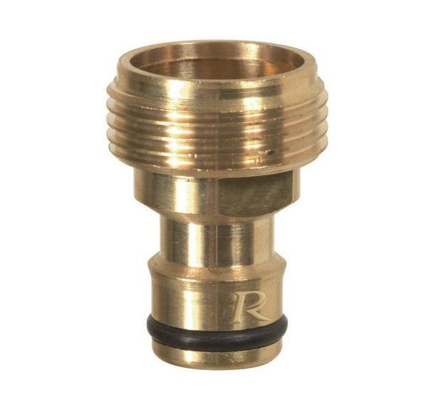 Adaptateur laiton fileté 3/4 sur carte - Mâle