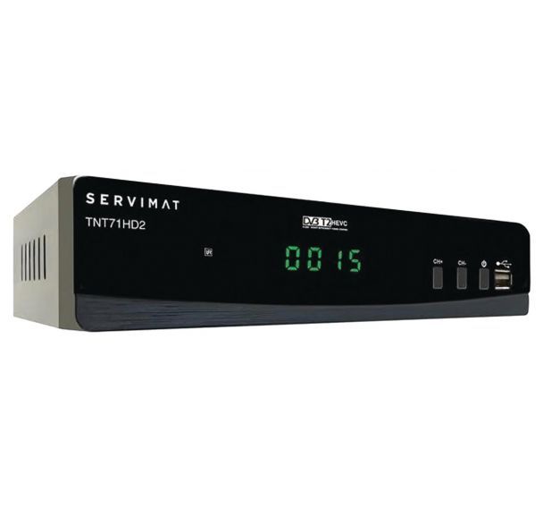 Adaptateur numérique TNT HD TNT71HD2 - Servimat