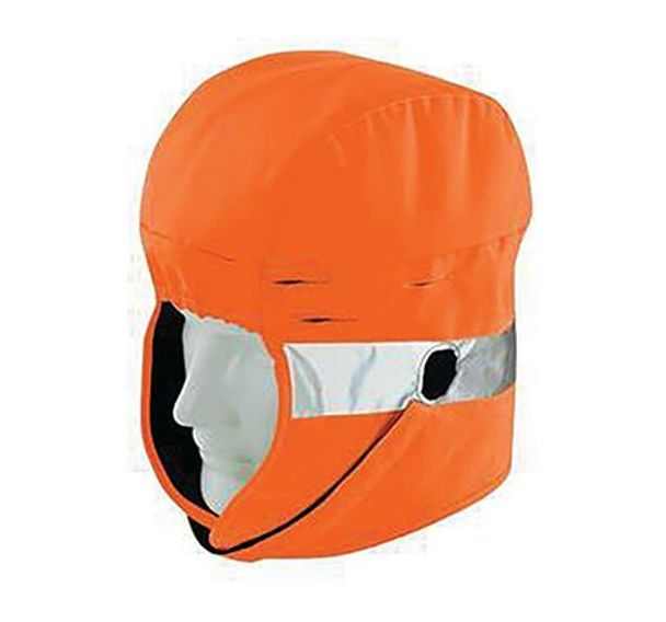 Adaptateur pour lampe frontale LED U-cap pour Pheos - Orange