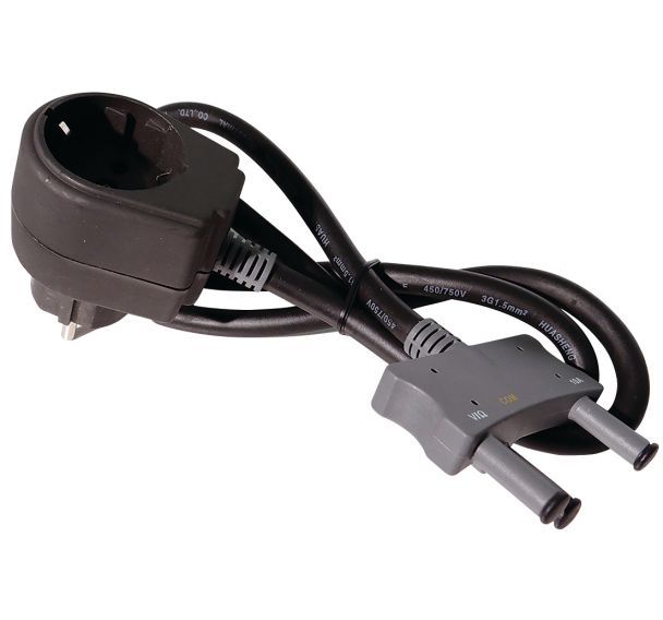 Adaptateur pour mesures de puissance idéal pour prise 2P+T