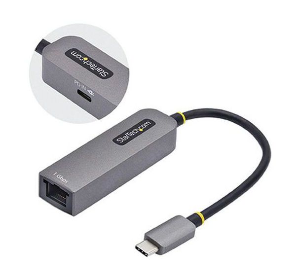 Adaptateur réseau USB-C to Ethernet Adapter, NIC, 1Gbps - StarTech