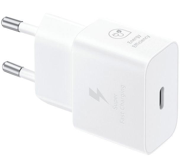 Adaptateur secteur + câble USB-C 3A 25W Blanc - Samsung