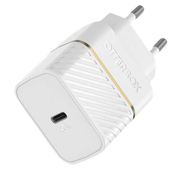 Adaptateur secteur + câble Wall Charger Lightning vers USB-C 20W - OtterBox