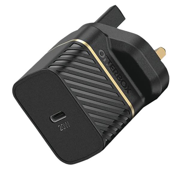 Adaptateur secteur + câble Wall Charger USB-C vers USB-C 20W UK - OtterBox
