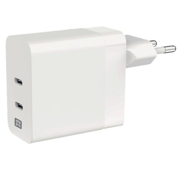 Adaptateur secteur double USB-C 65W - XtremeMac