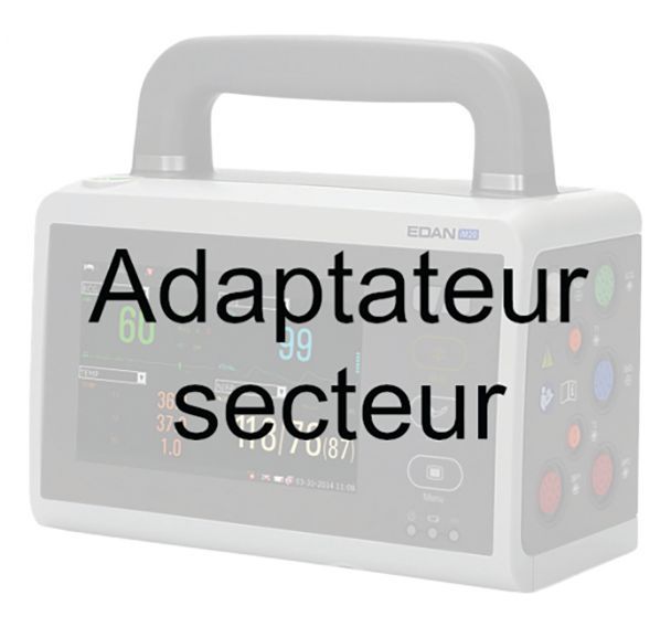 Adaptateur secteur pour Moniteur de signes vitaux IM20-EDAN