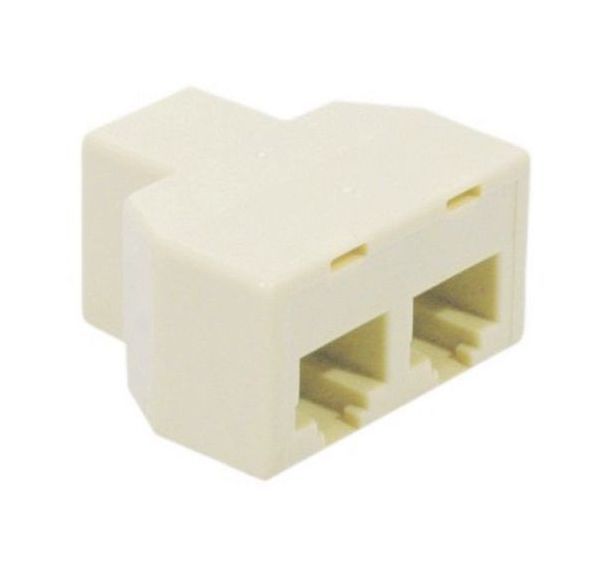 Adaptateur téléphonique en T