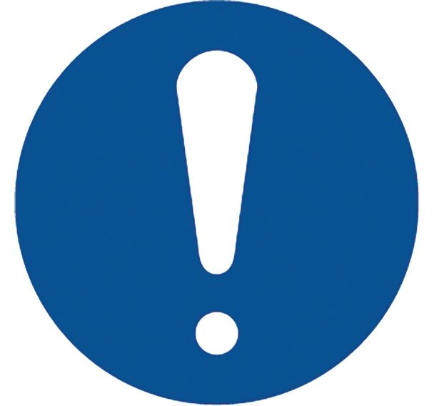 Adhésif de marquage au sol M001 - Obligation générale - Ergomat